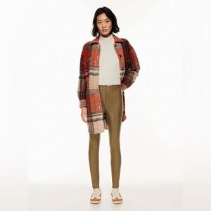 Aritzia Wilfred Free Charm Pant rustical brown